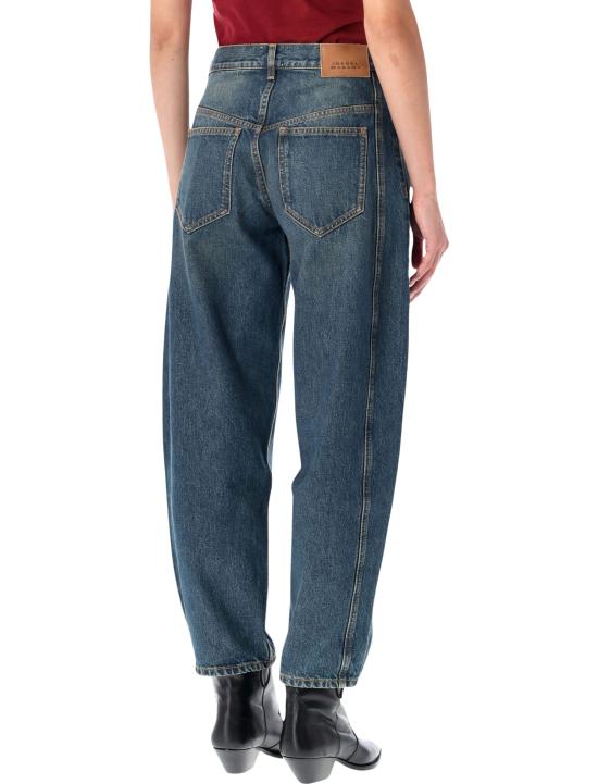 26FW 이자벨마랑 오리안 페이디드 데님 배럴 진 PA0584FAD1H04I 30FB FADED BLUE - ISABEL MARANT