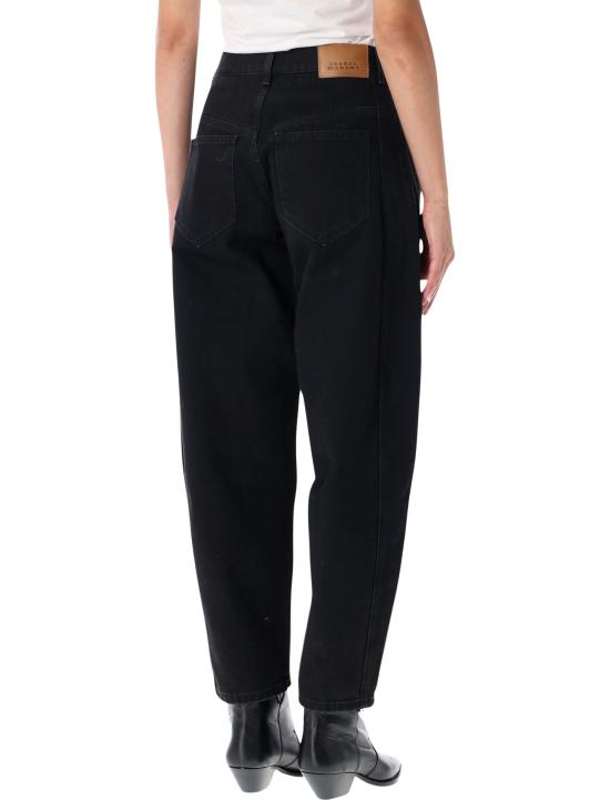 26FW 이자벨마랑 오리안 페이디드 데님 배럴 진 PA0584FAD1H04I 02FK FADED BLACK - ISABEL MARANT