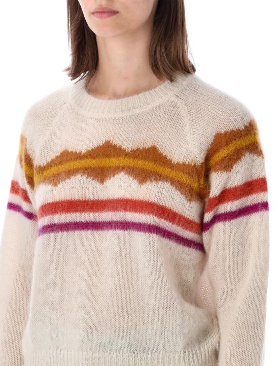 26FW 이자벨마랑에뚜왈 MONETTE 풀오버 모헤어 스웨터 PU0930FAD3L06E 23EC ECRU - ISABEL MARANT ETOILE