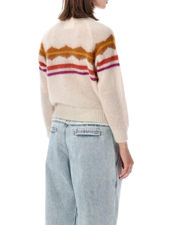 26FW 이자벨마랑에뚜왈 MONETTE 풀오버 모헤어 스웨터 PU0930FAD3L06E 23EC ECRU - ISABEL MARANT ETOILE