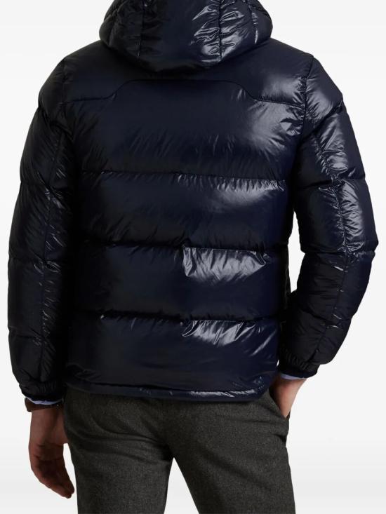 26FW 폴로 랄프로렌 고햄 글로시 다운 자켓 710968281 002 NAVY - POLO RALPH LAUREN