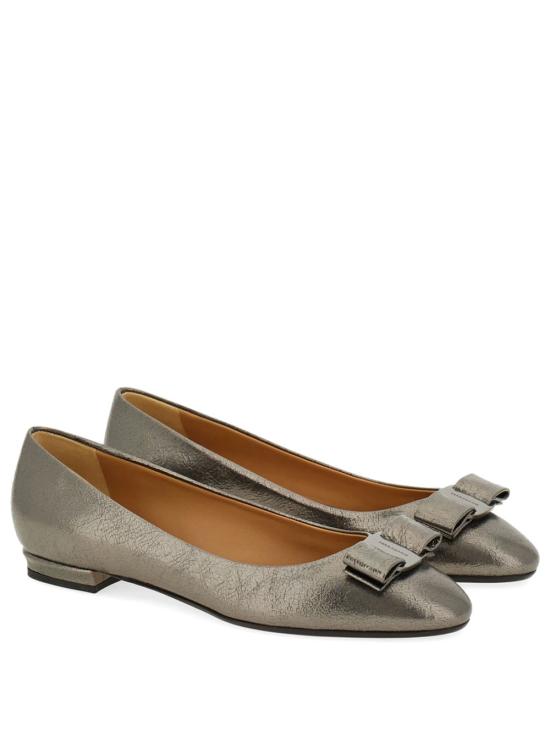 26FW 살바토레 페라가모 플랫 슈즈 01L3420795428 ANTRACITE GREY - SALVATORE FERRAGAMO