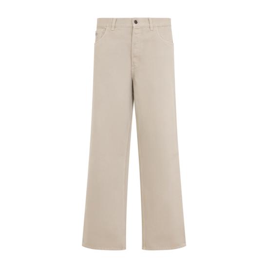 26FW 프라다 스트레이트 팬츠 GEP446SUMO1954 F0630 NUDE NEUTRALS