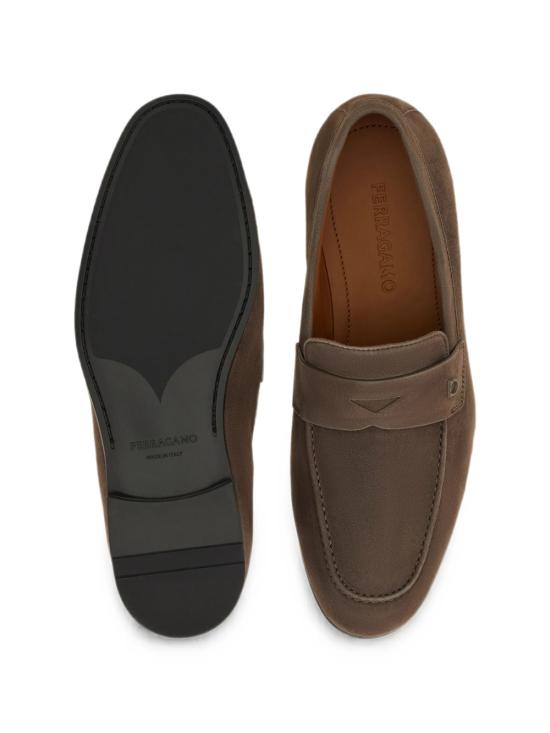 26FW 살바토레 페라가모 로퍼 02A7230794339 ELEFANTE BROWN - SALVATORE FERRAGAMO