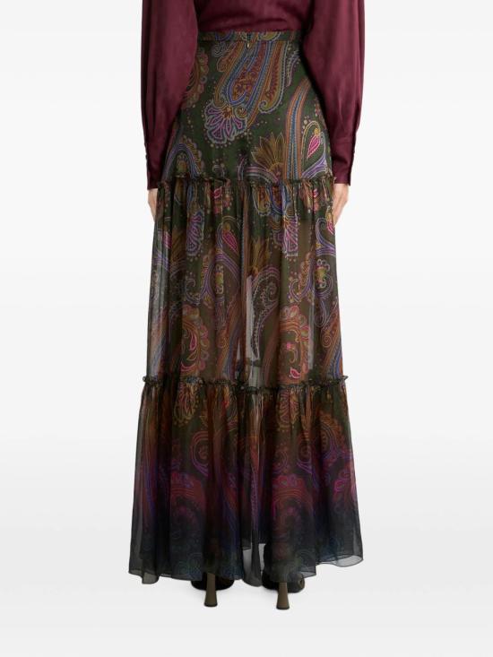 26FW 에트로 스커트 WRFA021699SP11H X0893 GREEN - ETRO