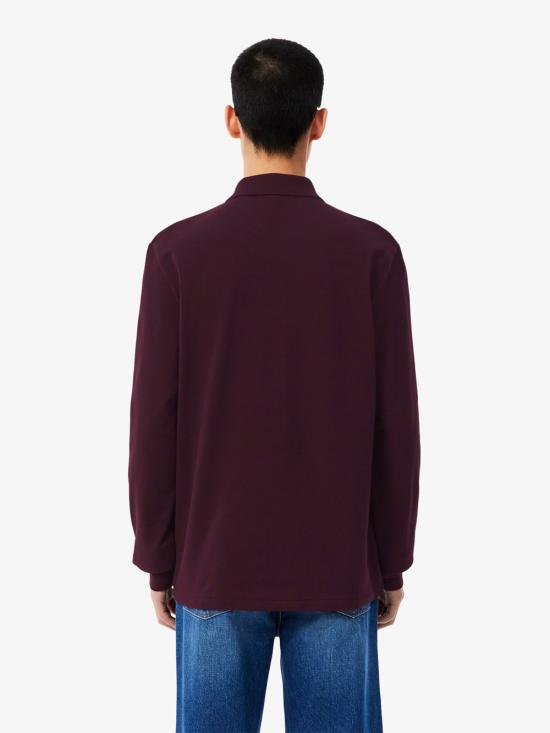 26FW 라코스테 클래식 롱슬리브 폴로 셔츠 L1312 3KE BROWN - LACOSTE