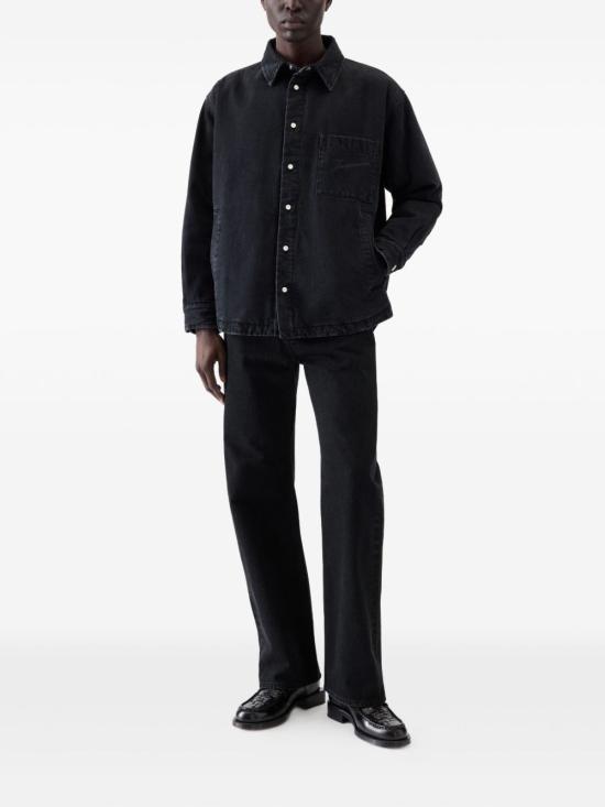 26FW 자크뮈스 라 슈미즈 불랑제 퍼프 오버셔츠 OUM00115AD00019 990 BLACK - JACQUEMUS