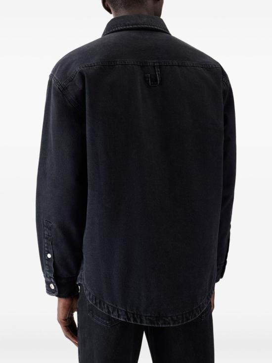 26FW 자크뮈스 라 슈미즈 불랑제 퍼프 오버셔츠 OUM00115AD00019 990 BLACK - JACQUEMUS