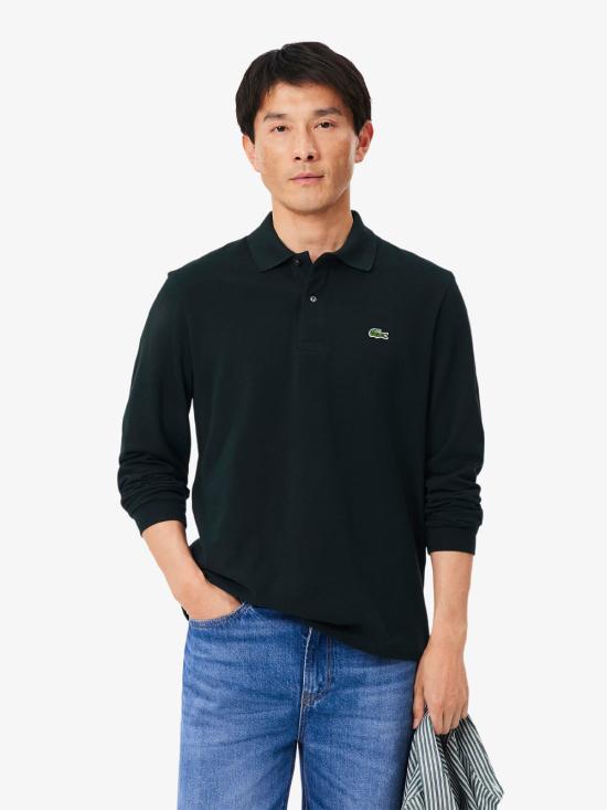 26FW 라코스테 클래식 롱슬리브 폴로 셔츠 L1312 GJP GREEN - LACOSTE