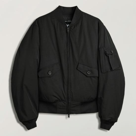 26FW 와이쓰리 봄버 자켓 KS1207 BLACK