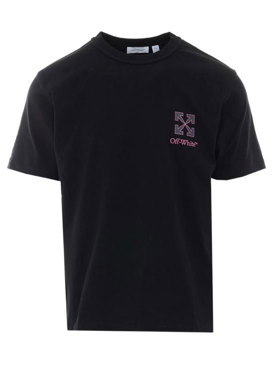 26FW 오프화이트 반팔 티셔츠 OMAA16MF26JER00A00 001 BLACK