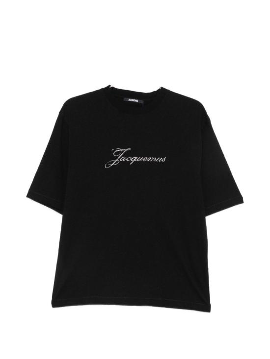 26FW 자크뮈스 자크뮈스 티셔츠 TSW00596AJ00289 990 BLACK