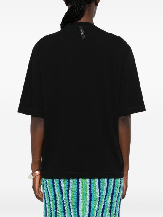 26FW 자크뮈스 자크뮈스 티셔츠 TSW00596AJ00289 990 BLACK - JACQUEMUS