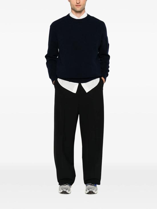 26FW 씨피 컴퍼니 스웨터 21CMKN085A110149A 888 BLUE - C.P. COMPANY