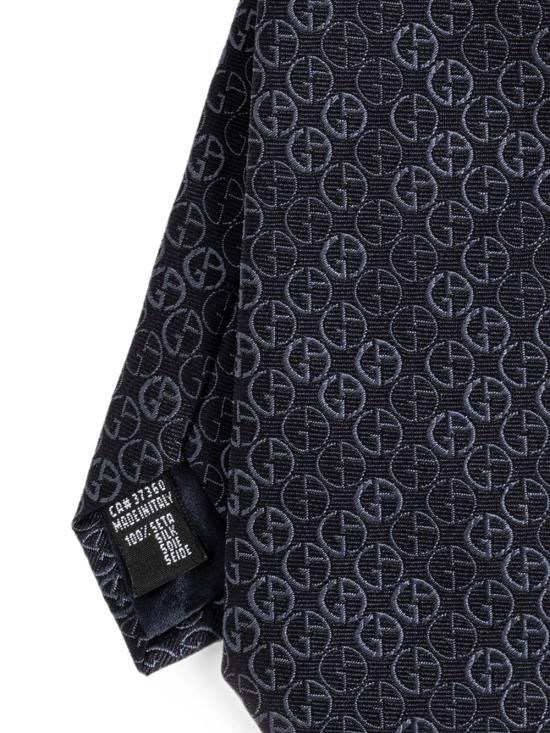 26FW 조르지오 아르마니 넥타이 GM000800TE22438 FB065 BLUE - GIORGIO ARMANI