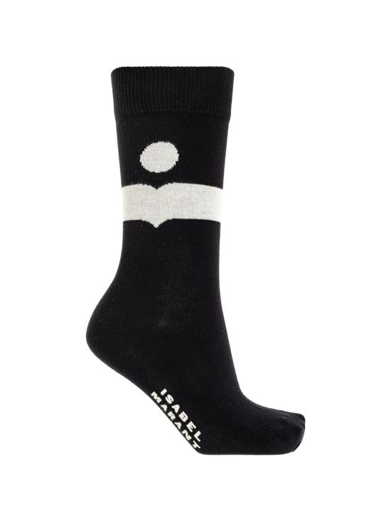 26FW 이자벨마랑 양말 CT090JFAD1C15A 01BK BLACK - ISABEL MARANT