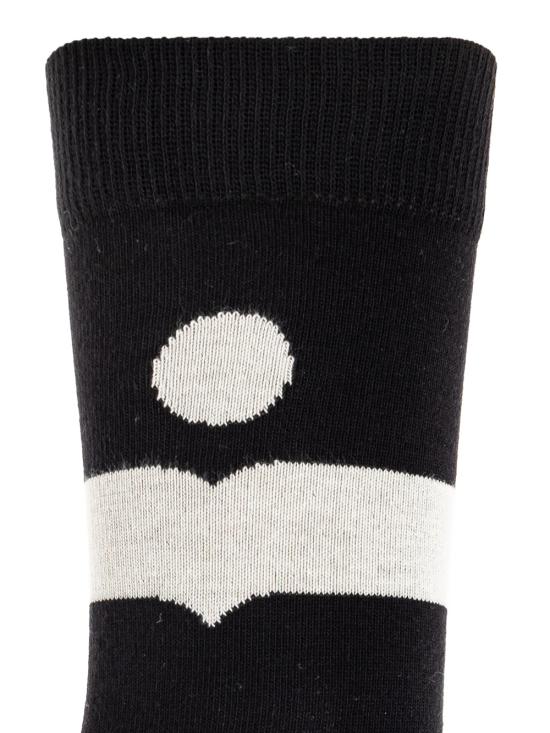 26FW 이자벨마랑 양말 CT090JFAD1C15A 01BK BLACK - ISABEL MARANT