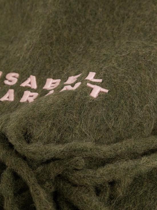 26FW 이자벨마랑 퍼니 알파카 스카프 EC002XFBA4C04A 67KI GREEN - ISABEL MARANT