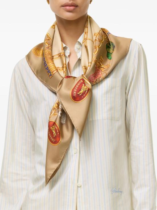 26FW 버버리 머플러/스카프 8126912 C5055 BROWN - BURBERRY