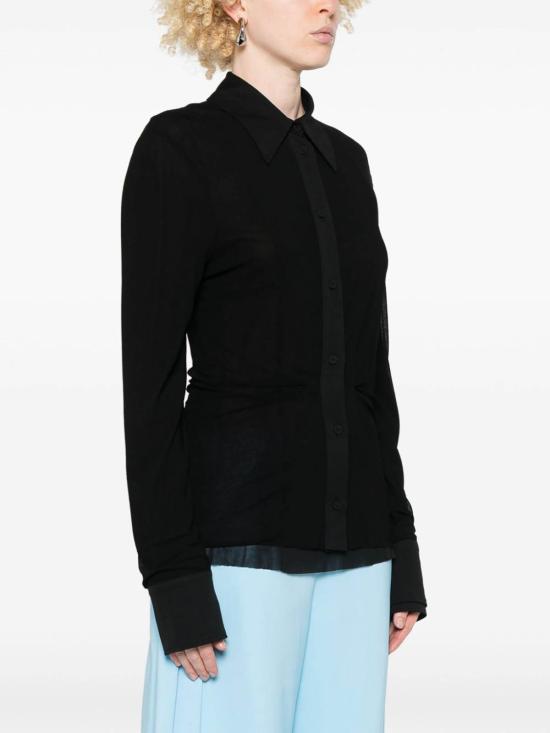  질샌더 셔츠 J03FV0106JTN369001 BLACK - JIL SANDER