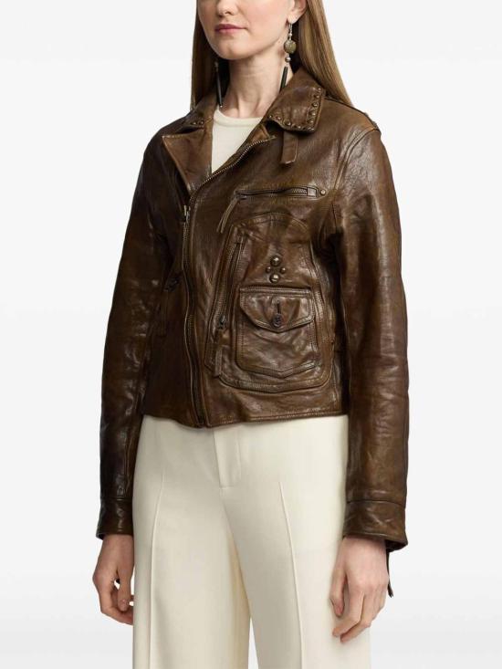  폴로 랄프로렌 바이커 자켓 290954309001 BEIGE - POLO RALPH LAUREN