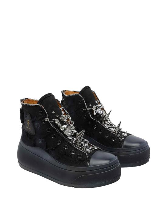 26SS 알13 스니커즈 R13S5032S244X BLACK - R13