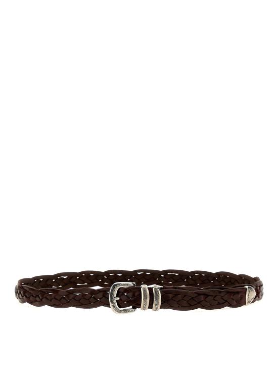  브루넬로 쿠치넬리 가죽 벨트 MAUTA348C6719 BROWN