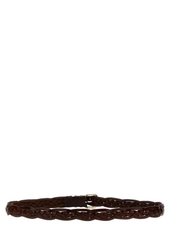  브루넬로 쿠치넬리 가죽 벨트 MAUTA348C6719 BROWN - BRUNELLO CUCINELLI