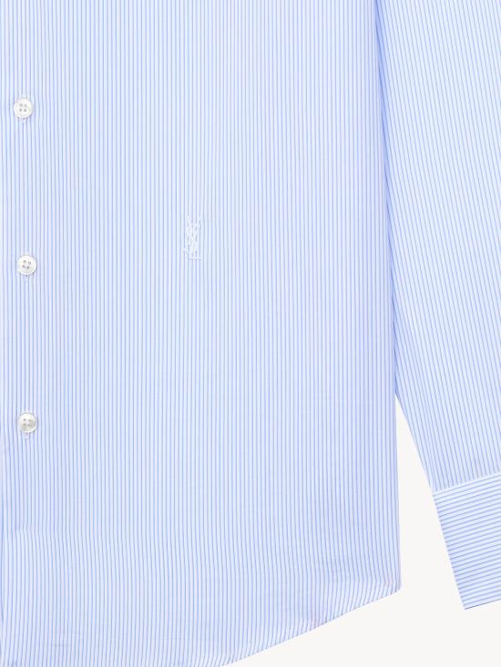 26SS 생로랑 긴팔 셔츠 859779Y2N279862 BLUE - SAINT LAURENT