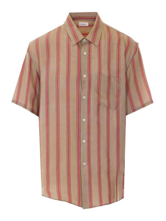26SS 생로랑 반팔 셔츠 859781Y2N339774 MULTICOLOUR