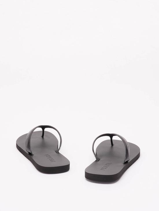 26SS 프라다 남성 브러시드 레더 플립플랍 2Y3162055FG001F0002 BLACK - PRADA