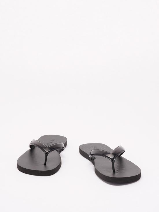 26SS 프라다 남성 브러시드 레더 플립플랍 2Y3162055FG001F0002 BLACK - PRADA
