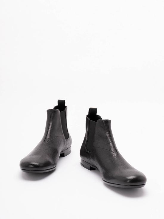 26SS 프라다 레더 첼시 부츠 2TF0363ACMFX000F0002 BLACK - PRADA