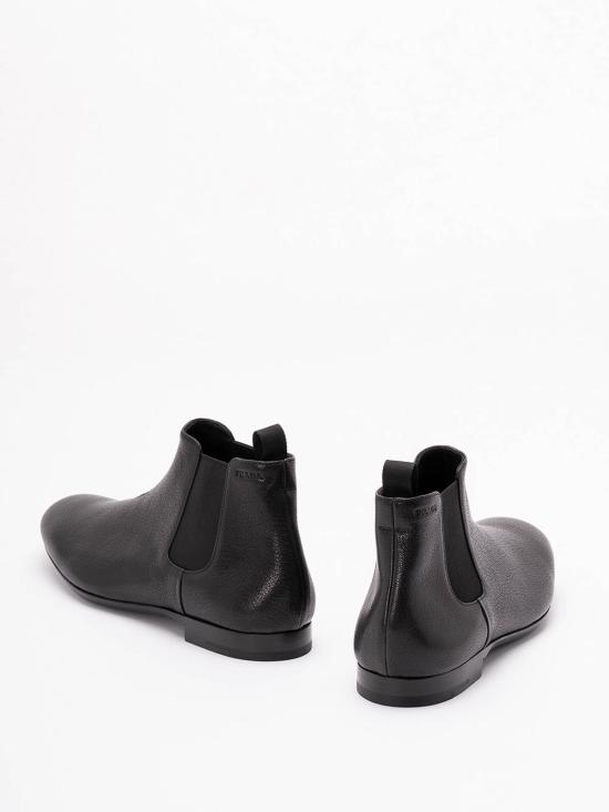 26SS 프라다 레더 첼시 부츠 2TF0363ACMFX000F0002 BLACK - PRADA