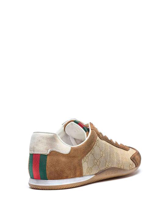 26SS 구찌 쉬프트 스니커즈 857018AAF1X2750 BROWN - GUCCI