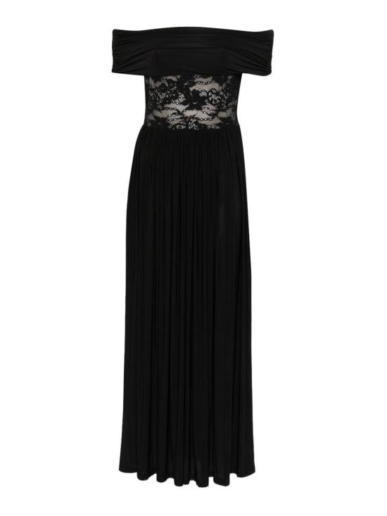 26SS 짐머만 롱 원피스 7047DC261BLK BLACK