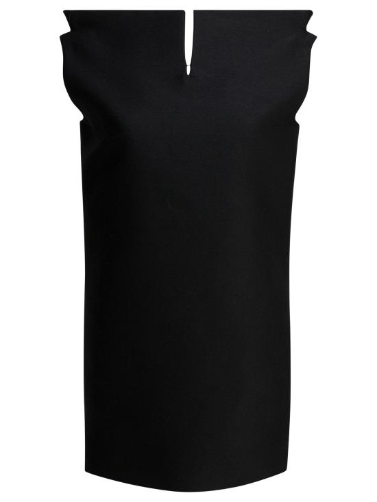 26SS 발렌시아가 바뢰즈 드레스 872522TUQ031000 BLACK