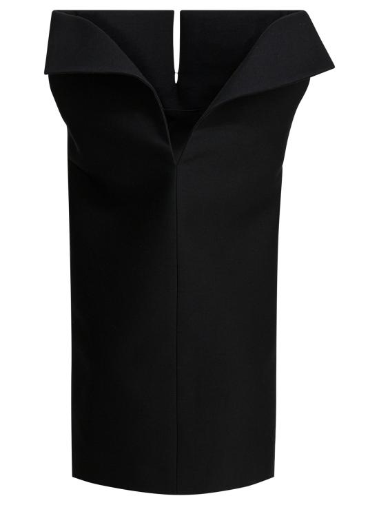 26SS 발렌시아가 바뢰즈 드레스 872522TUQ031000 BLACK - BALENCIAGA
