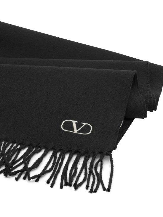 26FW 발렌티노 가라바니 머플러/스카프 9Y2ET028UJC9RA Black - VALENTINO GARAVANI