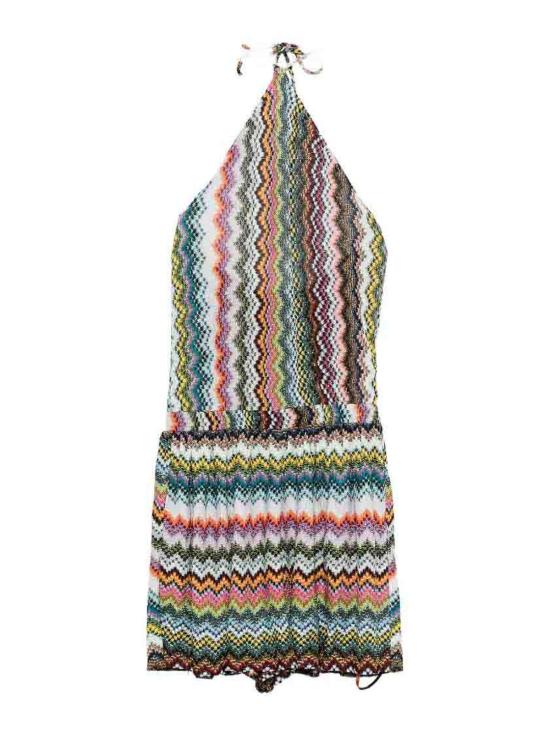 25FW 미소니 미디 원피스 29MC26SG02BR014FSM9YJ MULTICOLOUR