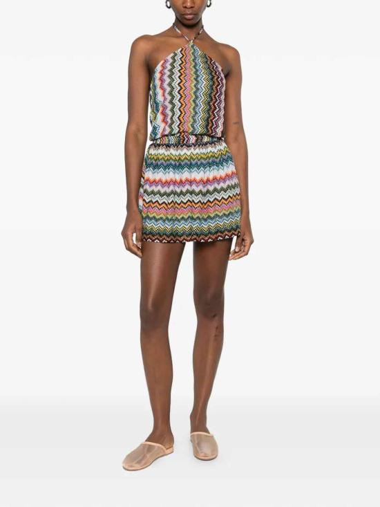 25FW 미소니 미디 원피스 29MC26SG02BR014FSM9YJ MULTICOLOUR - MISSONI