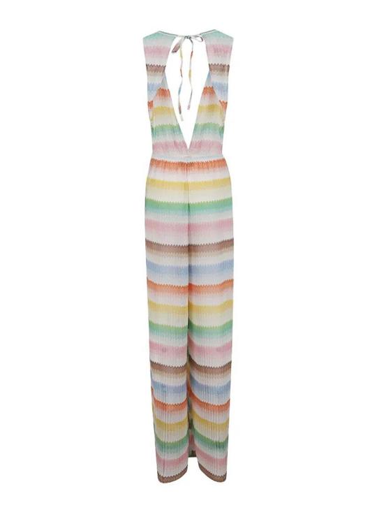 25FW 미소니 미디 원피스 29MC25SG04BR014GSM9X2 MULTICOLOUR - MISSONI