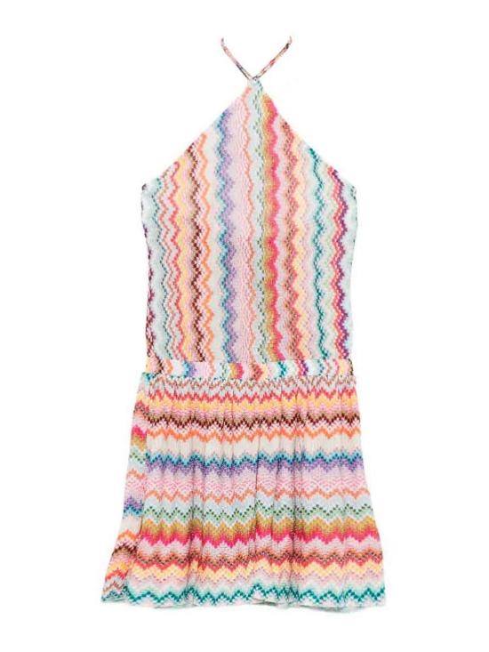 25FW 미소니 미디 원피스 29MC26SG02BR014FSM9WV MULTICOLOUR
