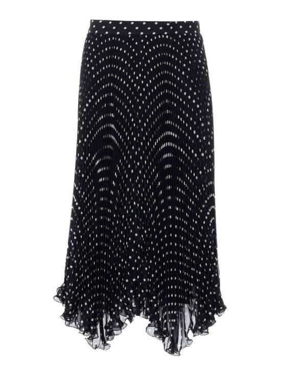 26SS 발렌티노 가라바니 미디 스커트 RAEL59ABTB1 BLACK