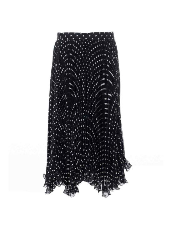 26SS 발렌티노 가라바니 미디 스커트 RAEL59ABTB1 BLACK - VALENTINO GARAVANI