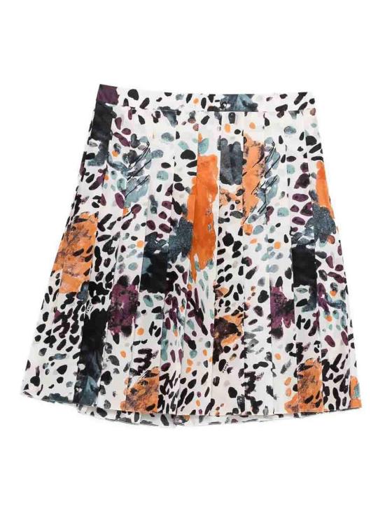 26SS 펜디 프린트 실크 스커트 FQ7717AVJWF0HWA MULTICOLOUR