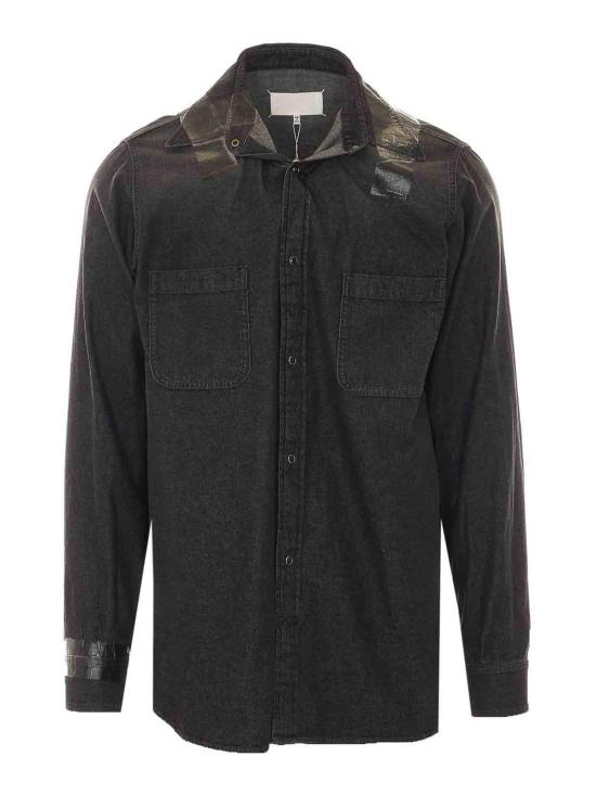 26SS 마르지엘라 긴팔 셔츠 S67DT0025M30073961 BLACK