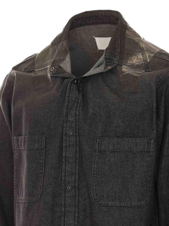 26SS 마르지엘라 긴팔 셔츠 S67DT0025M30073961 BLACK - MAISON MARGIELA