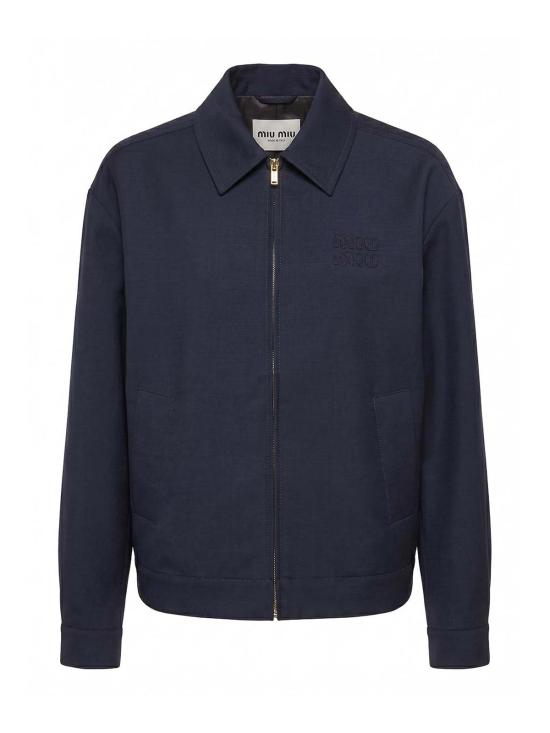 25FW 미우미우 자켓 ML104112I1SOOOF0124 DARK BLUE