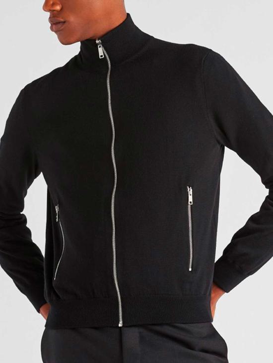26FW 프라다 리버시블 울 나일론 자켓 UMC0961UPFSWMOF0002 BLACK - PRADA